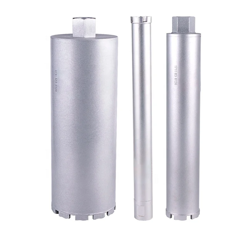 Алмазное корончатое сверло для сухого и влажного бурения по бетону