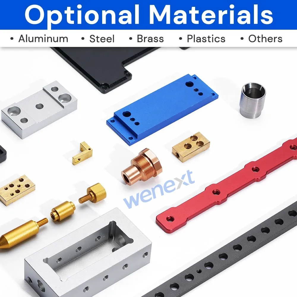 CNC Machining Aluminum Parts Quick Prototyping Anodized Metalwork Aluminum Machining