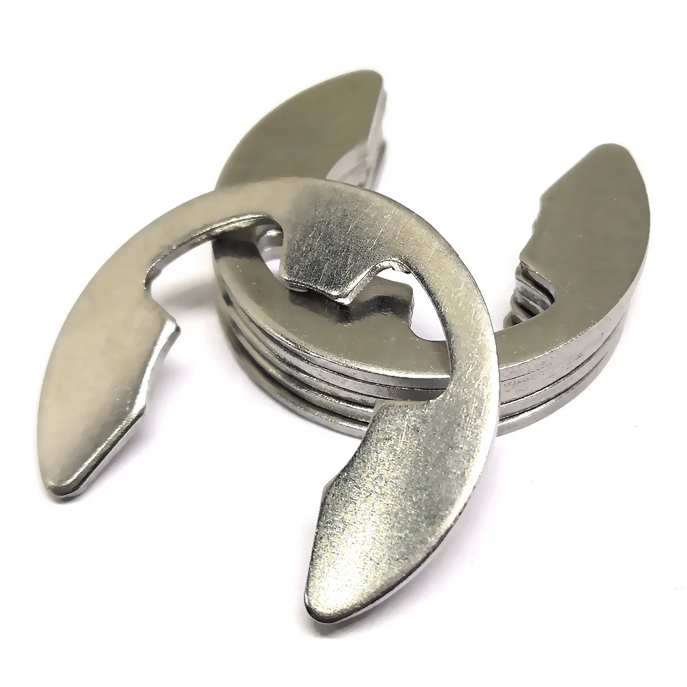 DIN 6797 нержавеющая сталь E-type стопорное кольцо шайба для вала