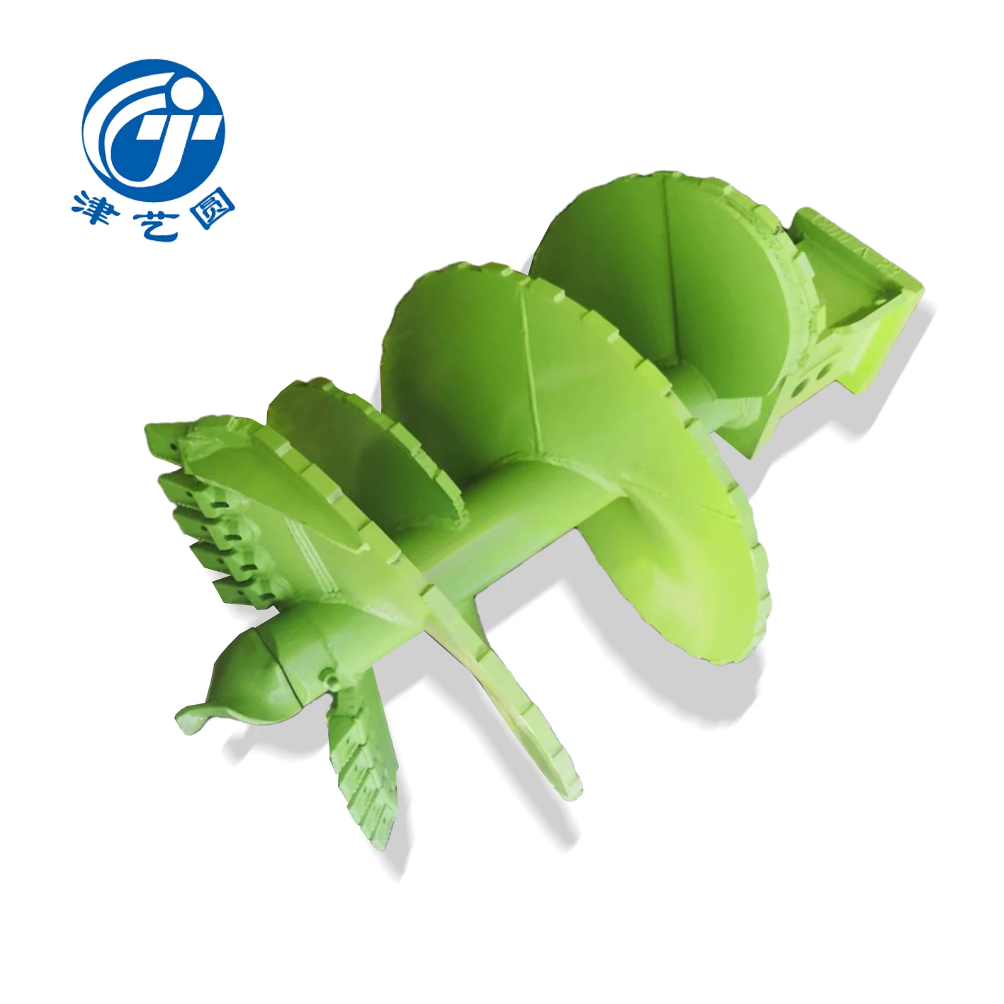 JYY Rock Drill Auger Aggressive Tapered Cutting Head With Rotating Picks Designed for Drilling Hard Rock