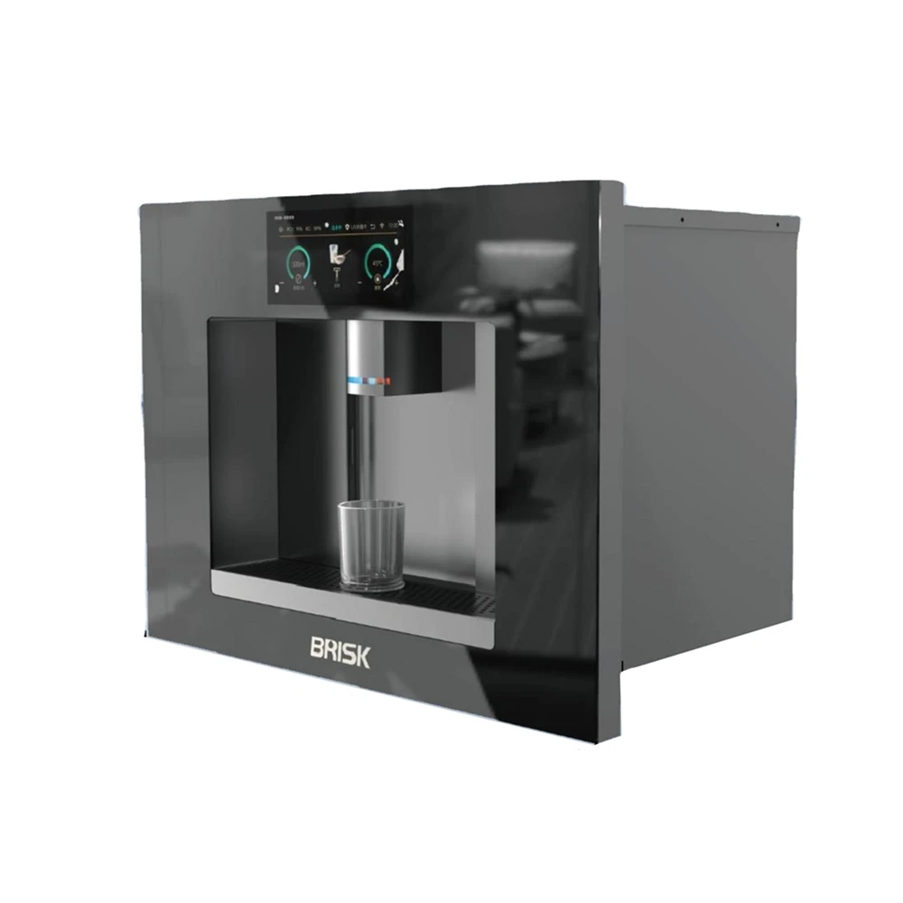 Build in quick change closet RO reverse osmosis purifier with hot cold water for home direct drinking water filter system