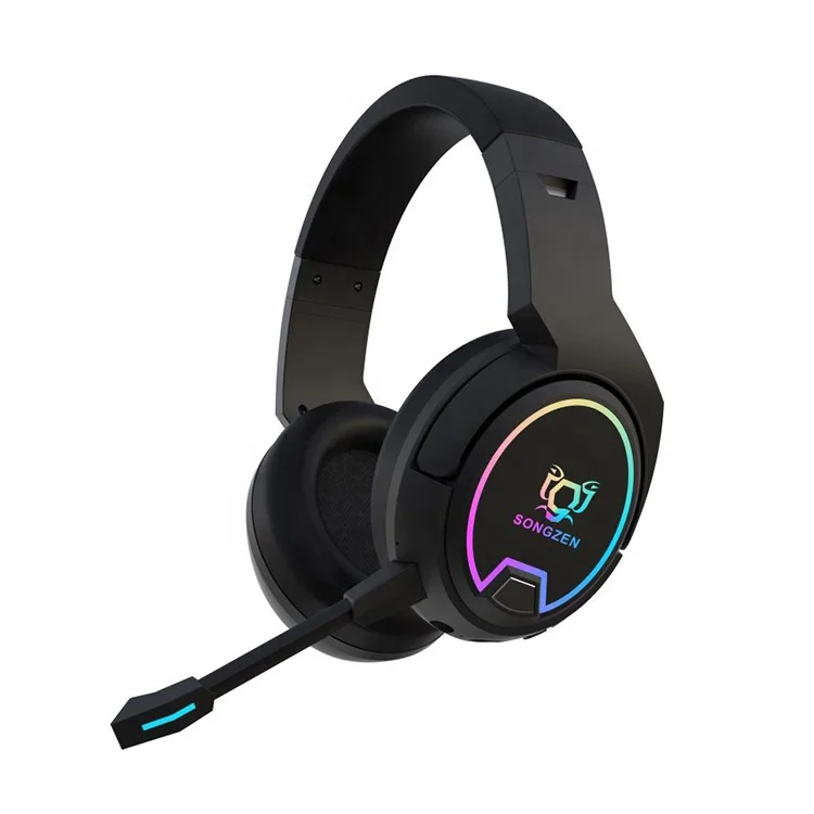 2.4g Transmitter Professional Game Console Wireless Headset E-sports Noise Reduction Headset Computer Game Headset