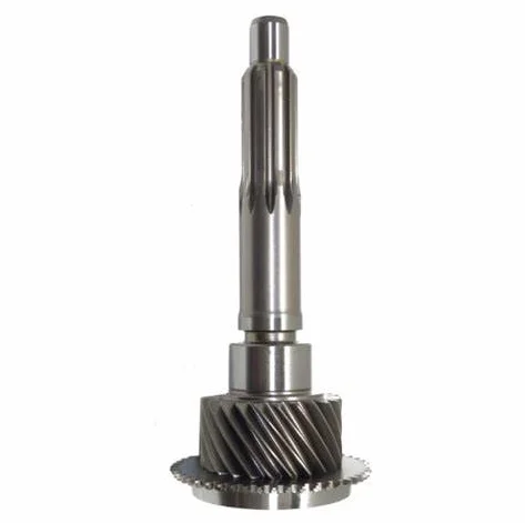CNC machining service custom Alloy Steel Input Transmission Gear Shaft for Auto Spare Part