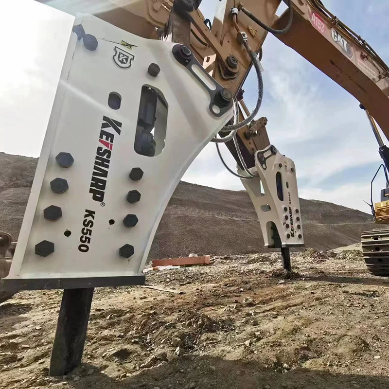 Factory Supplier New Brand High Quality Multifunctional 140mm Chisel Hammer Hydraulic Crushing Breaker