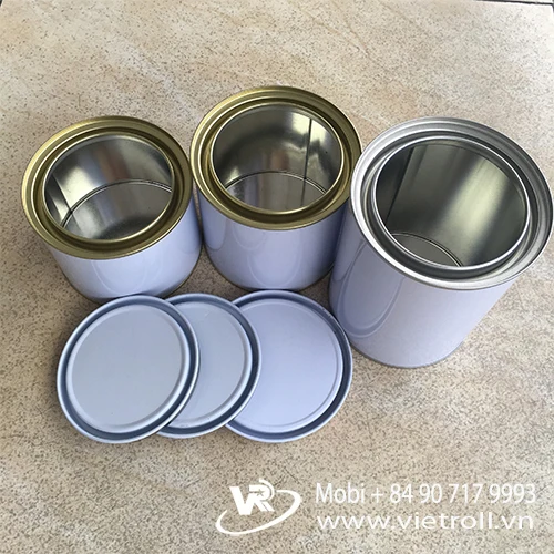 
 0,37 л/0,8 л/1 л/2 л/1 галлон/4 л/5 л/10 л круглые банки жестяная банка  