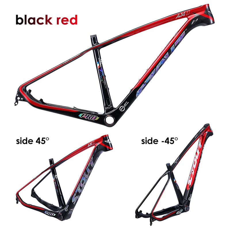 
29 carbon mountain bike frame 142*12mm/148*12mm plus bicycle frame 