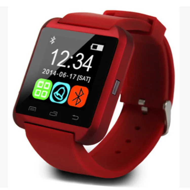Смарт-часы TFT с сенсорным экраном, Bluetooth, шагомер, напоминание о долгом сидении, U8, для мобильного телефона