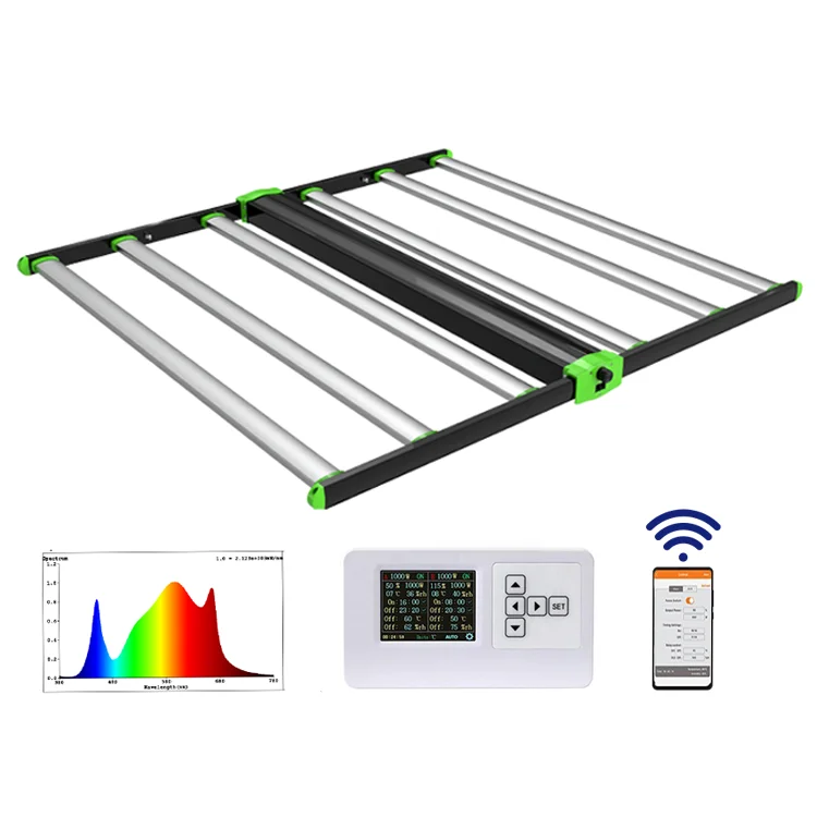 Высокое качество Samsung Lm281B Lm301B 650W 1000W 660Nm 680W выращивания полного спектра Гидропонные складной УФ ИК Dimmable СИД Свет