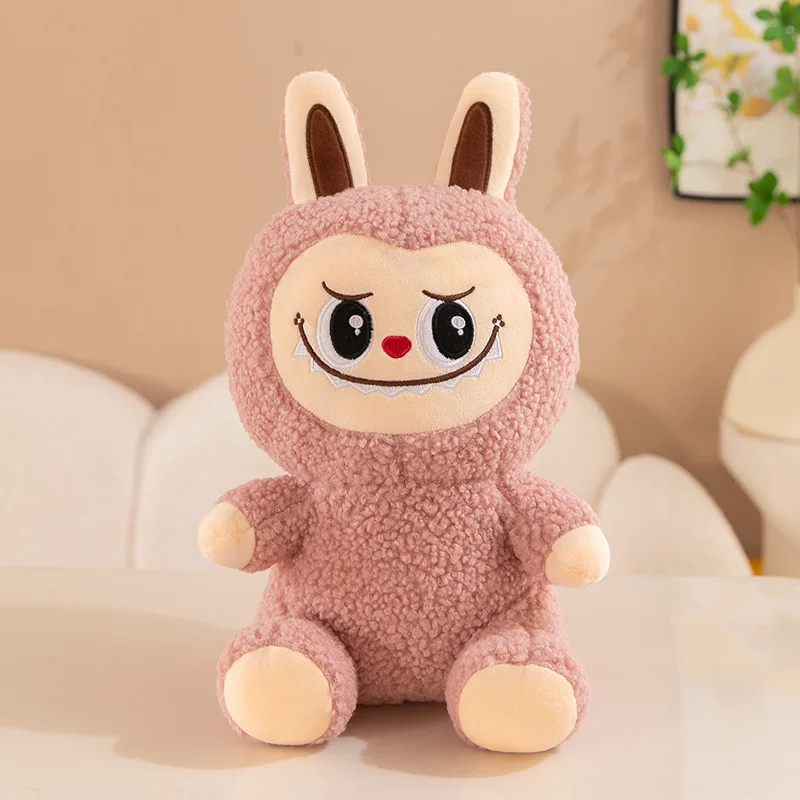 Botu Kawaii Figures Labubu Action Cartoon Doll Plush Pillow Doll Gifts Soft Toys Stuffed Animals Doll Anime Labubu Plushies Toy