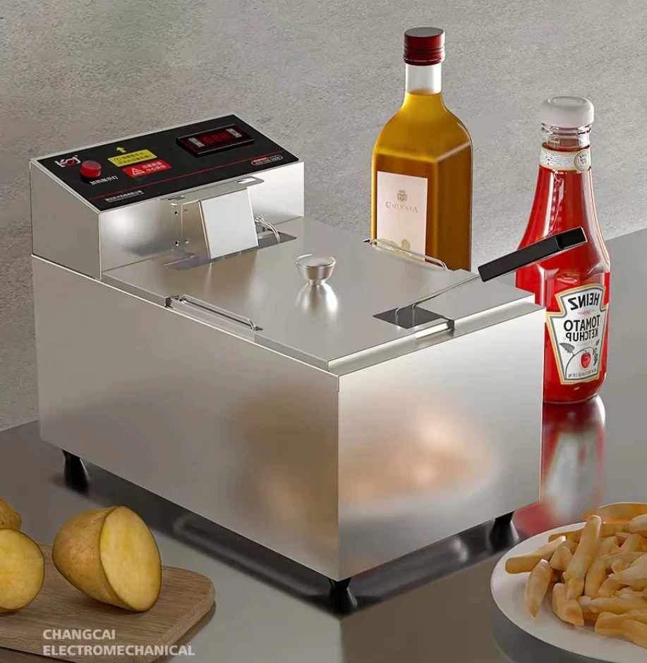 Factory Professional Commercial Electric Potato Deep Fryer for Fried Chicken Shop Fast Food Restaurant