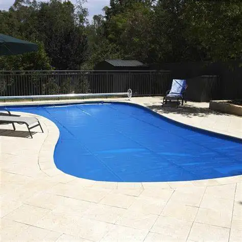 China Made PVC Plastic Tarpaulin Waterproof PVC vinyl Swimming Pool Cover Above Ground Pool Cover
