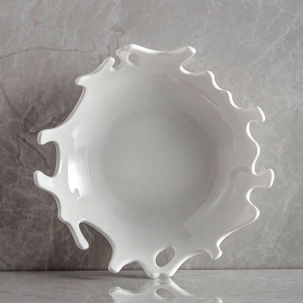 Reactive Crockery Luxe Vajilla de Ceramic Dinnerware Specials Dishes & Plates For Restaurant Teller Special Shape Creative Plate