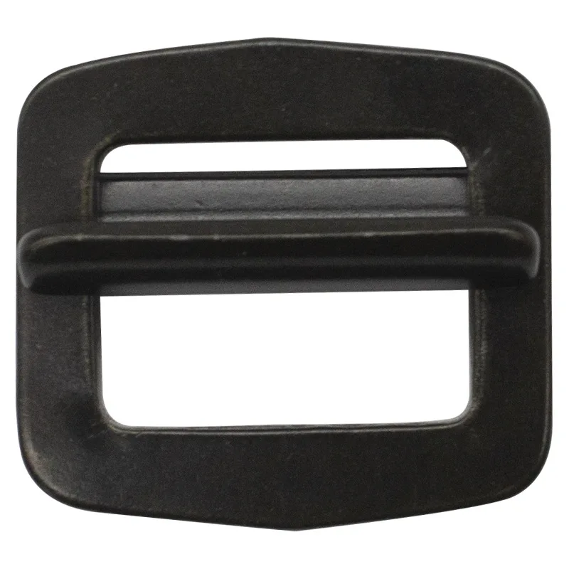 Custom 38mm Inner Width Metal Adjuster Release Tri Glide Buckle For Safety Belts