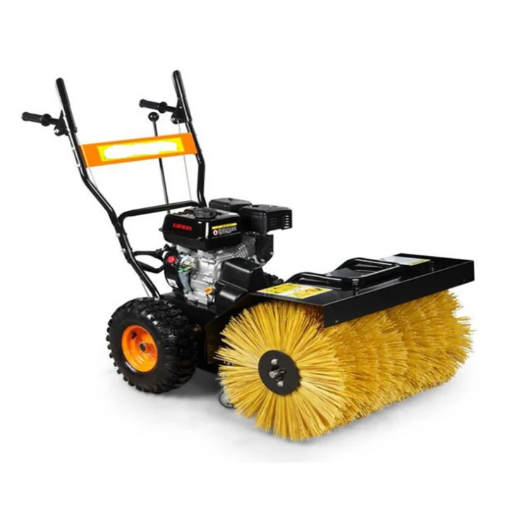 13hp Snow Sweeper With Snow Hot Tyre Snow Sweeper Brush, Cleaning Equipment