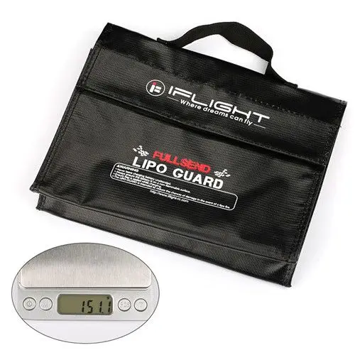 IFlight 240X180X65mm Fire Retardant LiPo Battery Pack Portable Explosion Proof Safety Bag