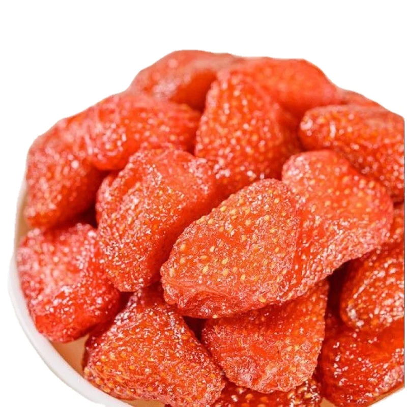 Leisure Snacks Wholesale Manufacturers Preserved Fruit Dried Strawberries