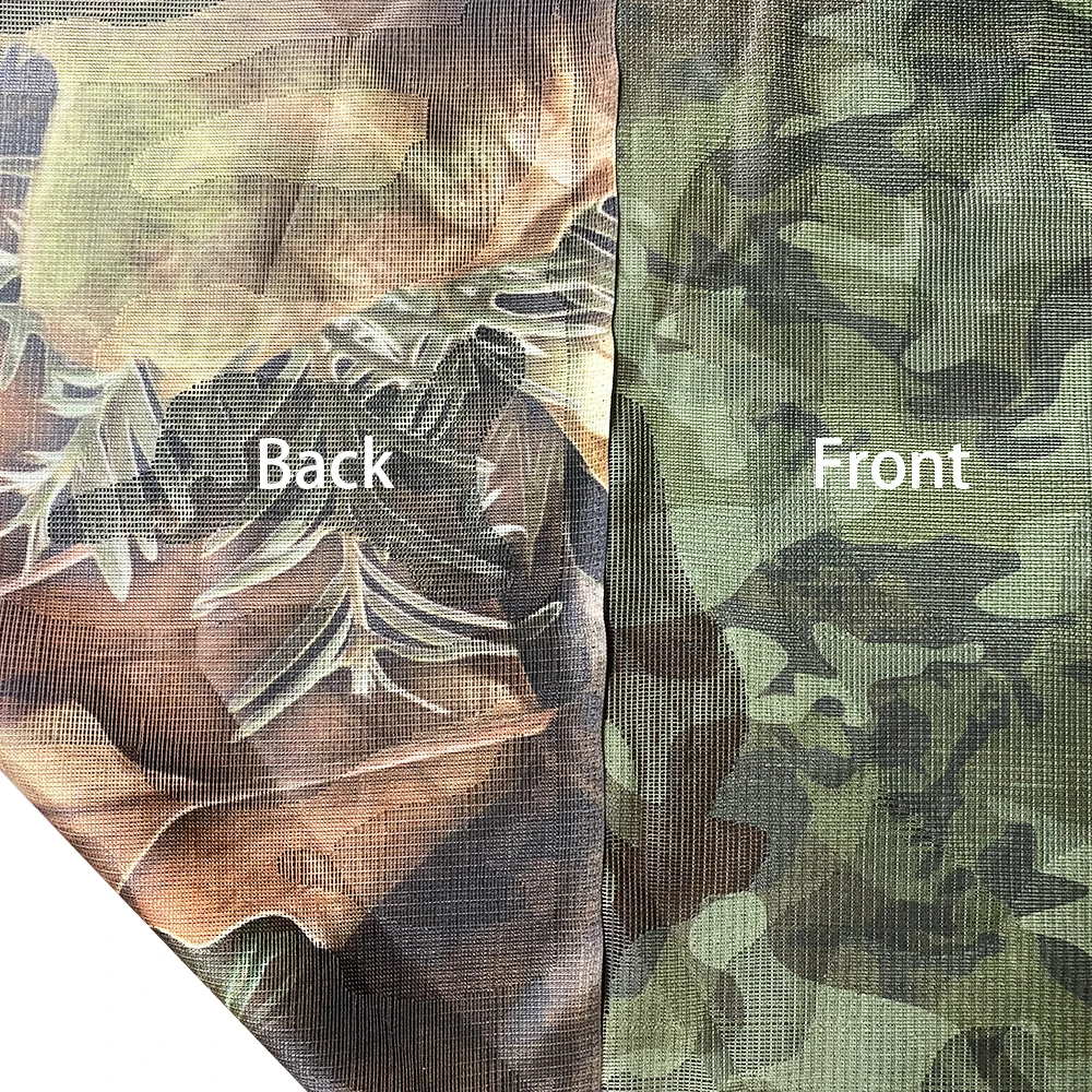 Durable Hunting CAMO Polyester Netting Mesh Hidden Woodland Training Nets Shade Car Garnished Outdoor Camouflage Net