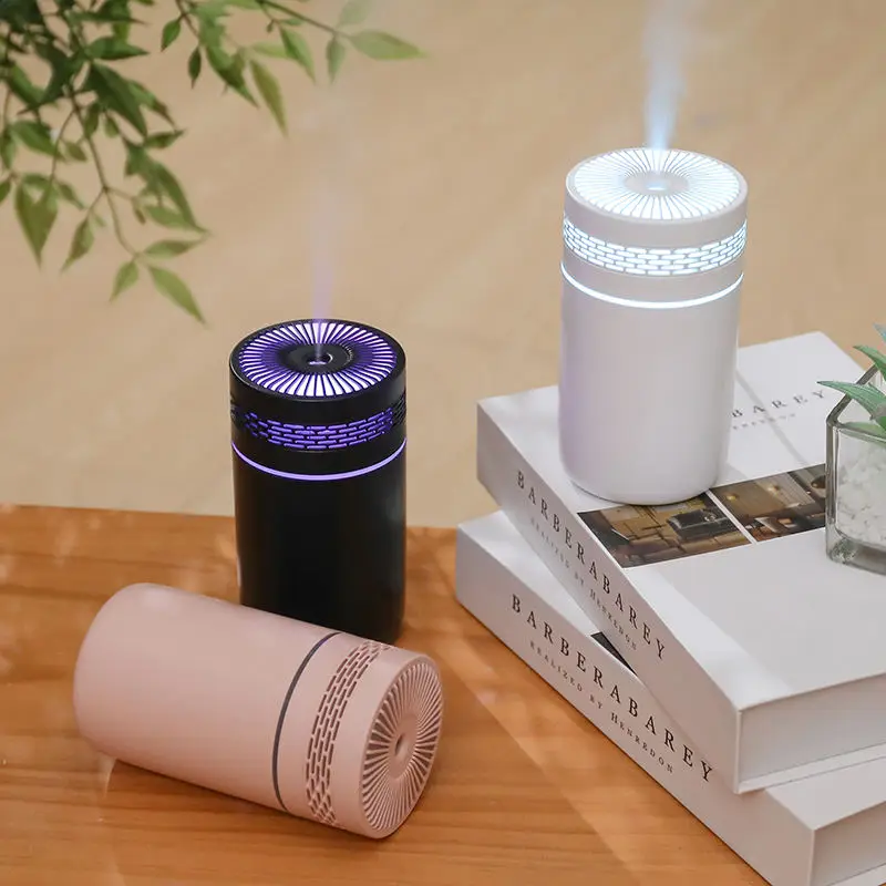 250Ml Small Handheld Air Humidifiers for Bedroom, Plants, Office, Travel Cool Mist Humidifiers With Color-Changing Accent Light