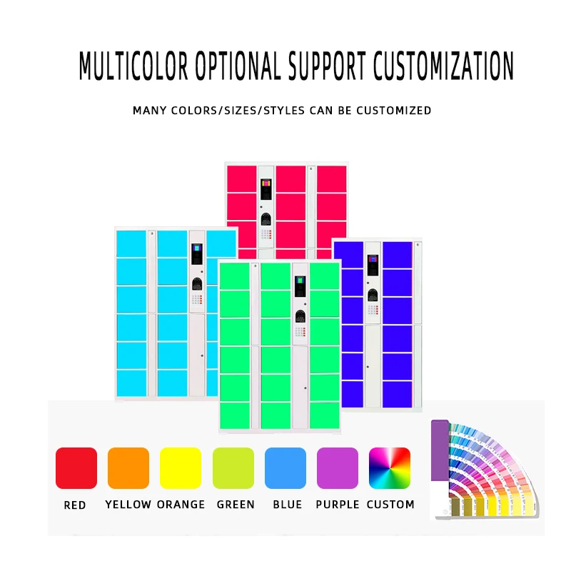 Safe & Convenient Electronic Mailbox Smart Outdoor Parcel Locker for Express Delivery, Intelligent Storage Solution