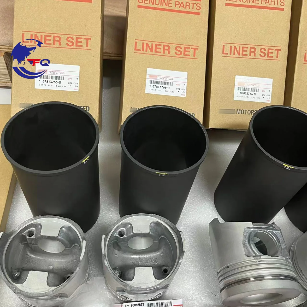 Original ISUZU engine spare parts 6HK1 4HK1 4JB1 4JG2 6BG1 6UZ1 6HZ1 Overhaul Repair kit Liner Kit For ISUZU