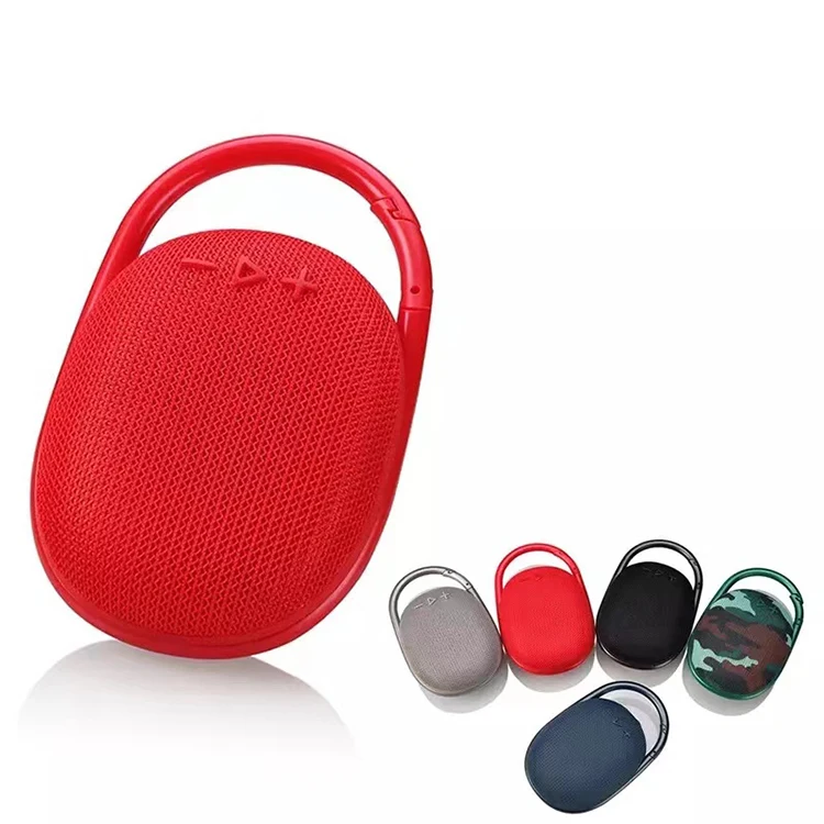 BT-compatible Wireless Clip 4 Portable Mini Speakers Outdoor Stereo Bass Music phone speaker for iphone13