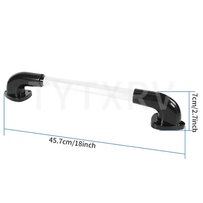 TYTXRV Caravan Accessories LED Light Assist Illuminated Stainless Steel Motorhome Handrail Rv Door Entry Grab Bar Handles