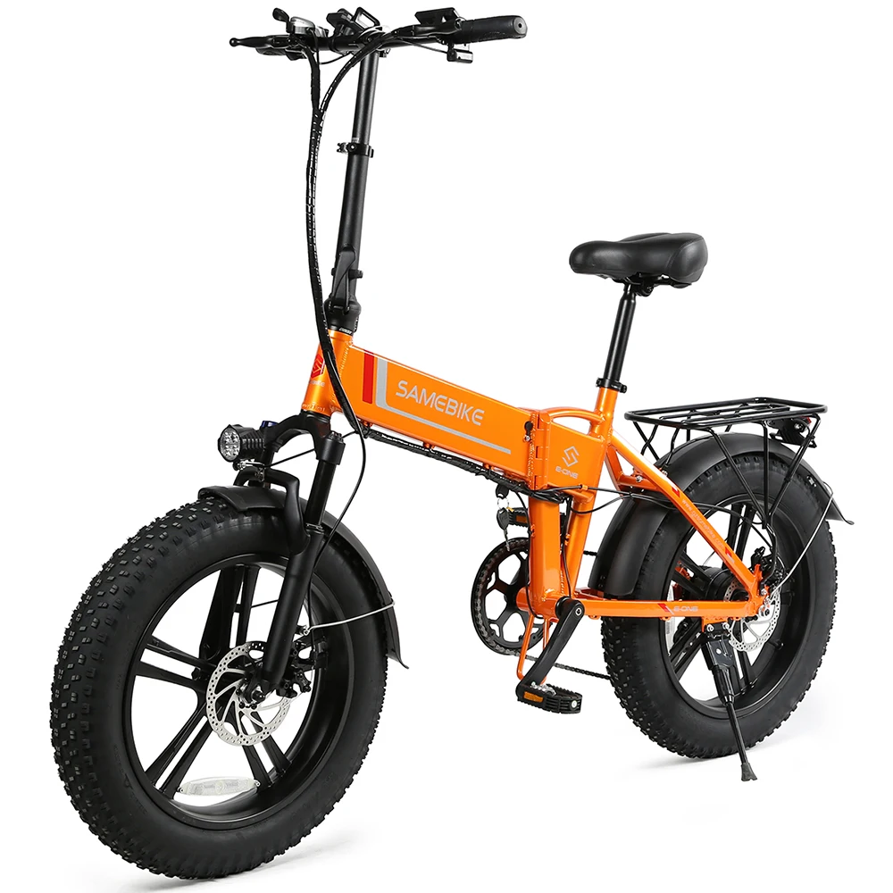 OEM SAMEBIKE LOTDM200-II Double Disc Brake 500w Full Suspension Electric Bike