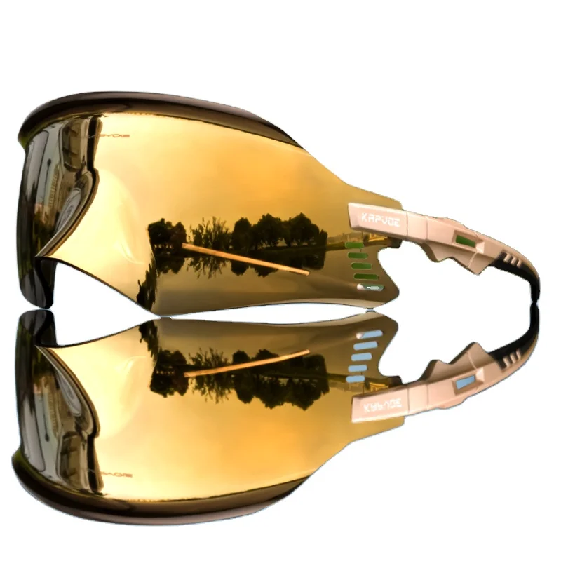 Kapvoe New Sports Men Oak Cycling Glasses Mountain Road Bike Bicycle Women Sunglasses Riding Protection Goggles Eyewear