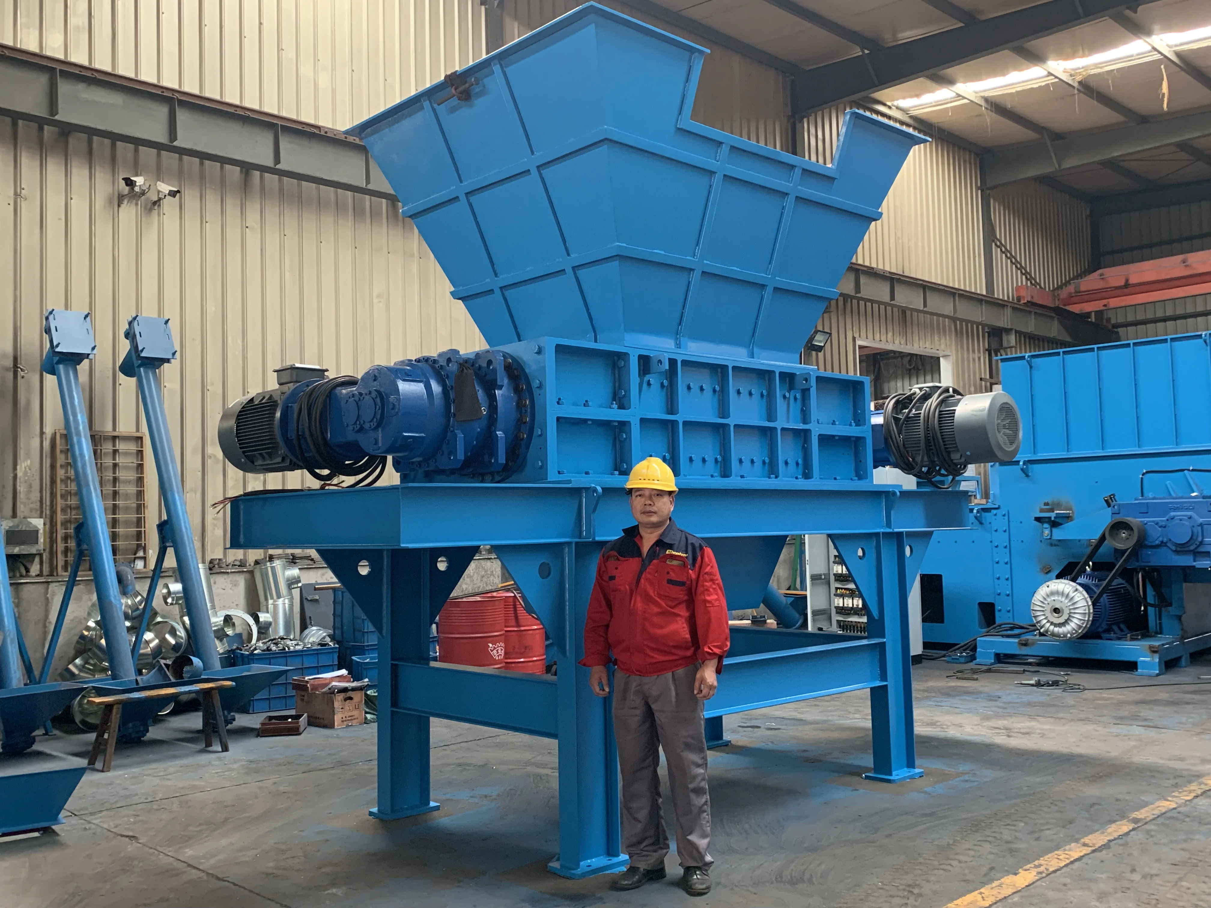 Industrial Small Paper Plastic Shredder/Glass Garbage Shreddng Machine/Waste Beer Bottle Crushing Recycling Equipment