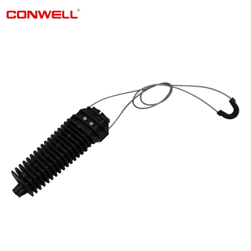 Tension Clamp Type Plastic Anchor Clamp for ADSS Fiber Cable