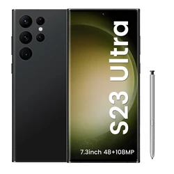 2023 New Version Original S23 Ultra 5g Phone 7.3 Inch 16Gb + 1Tb Android 12 Smartphone Dual Sim Ten Core Smart Mobile Phones