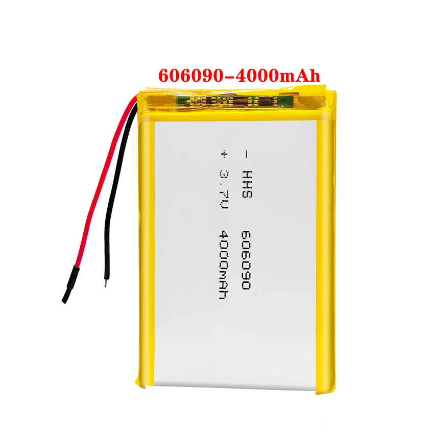 3 7 V A продукт 4000mah 14.8wh 606090 Lipo аккумулятор планшетный ПК мобильный блок питания литий-полимерный