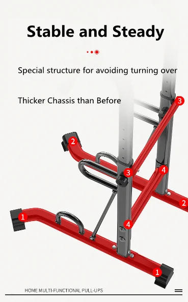 2021 Popular Multifunctional Adjustable Home Gym Equipment Power Tower Pull Up