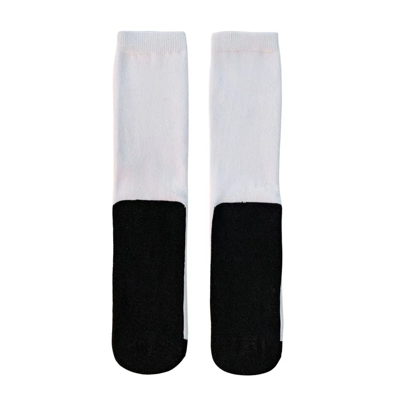 Wholesale Custom Design Printing White Blank Socks for Sublimation