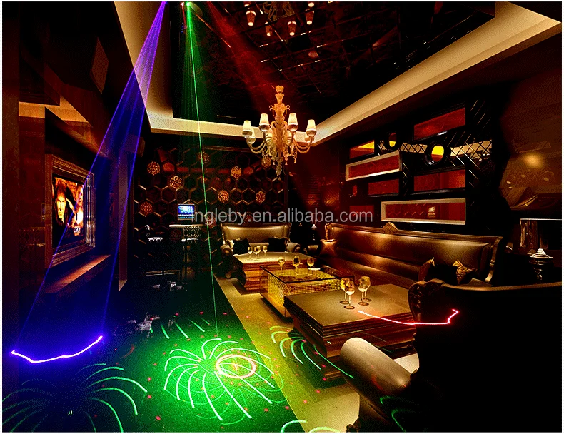 RGB full colors two heads dj equipment party light beam laser disco light