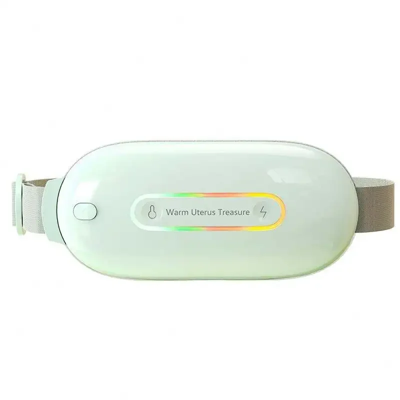 Special Price Warm Palace Belt Portable Heating Cramp Massage Pad Menstrual Period Pain Relief Massager