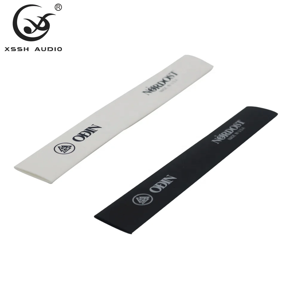 8mm 13mm HIFI pvc heat shrink sleeve wrap tube YIVO XSSH professional Audiophile rubber customized printing pet cable cover