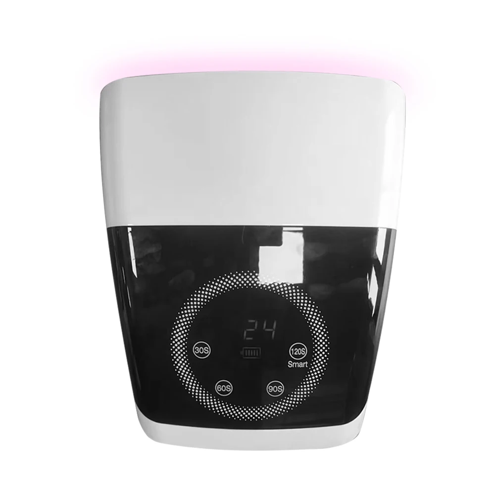 Professional rechargeable 132W cordless led uv nail lamp  uv polish light foot nail dryer