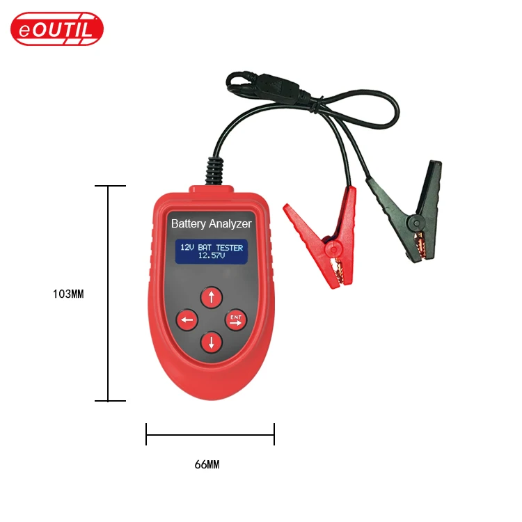 Multi-function Digital 12V Battery Voltage Tester For Most Car Electronic Battery CCA Value Checker Automotive Battery Analyzer