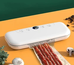 High Quality Vacuum Low Temperature Handheld Small Automatic Portable Automatic Food Vacuum Sealer Home