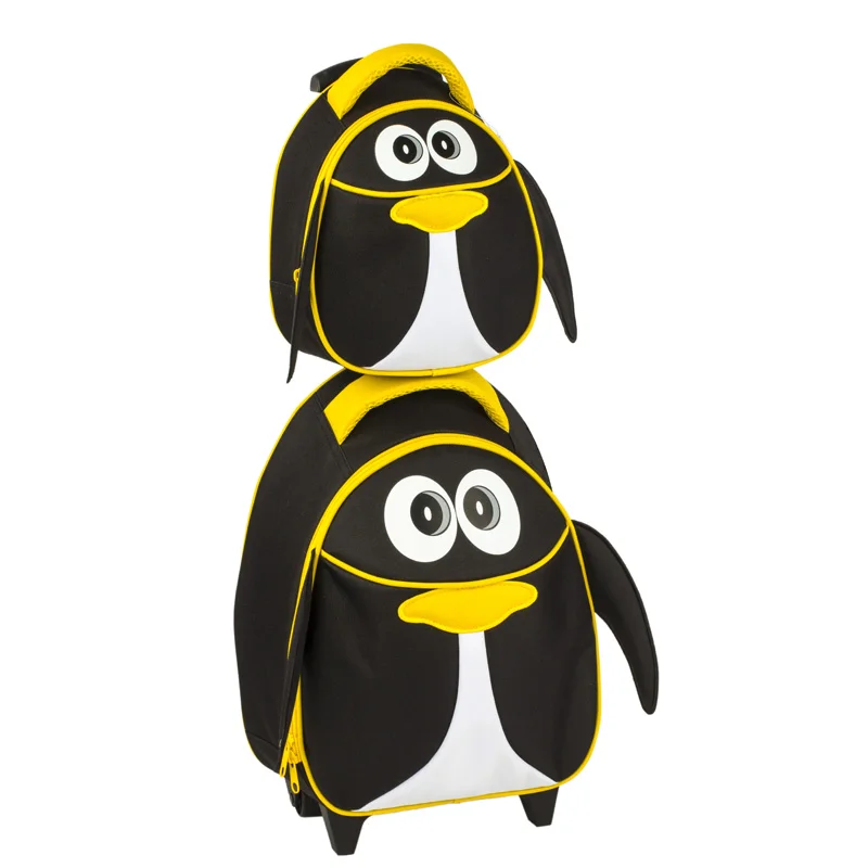 cute cartoon lunch bag and trolley bag set  kid