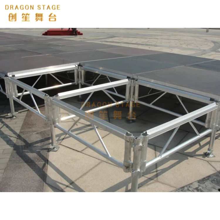 Dragonstage outdoor Aluminum mobile Portable assembly event music Stage platform deck Podium