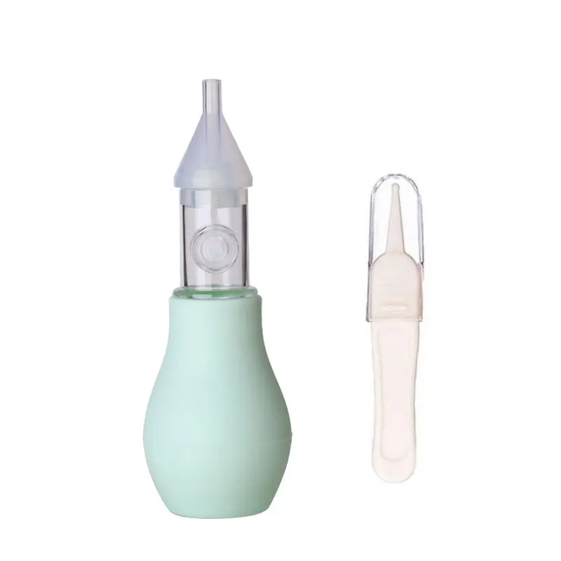 Children Nasal Aspirator For New Baby Care New Born Silicone Baby Safety Nose Cleaner Vacuum Suction