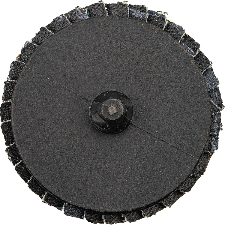 2 Inch Quick Change Flap Disc 60 80 Grit Sanding Disc High Density Zirconia Flat Disc with 1/4 Shank Holder