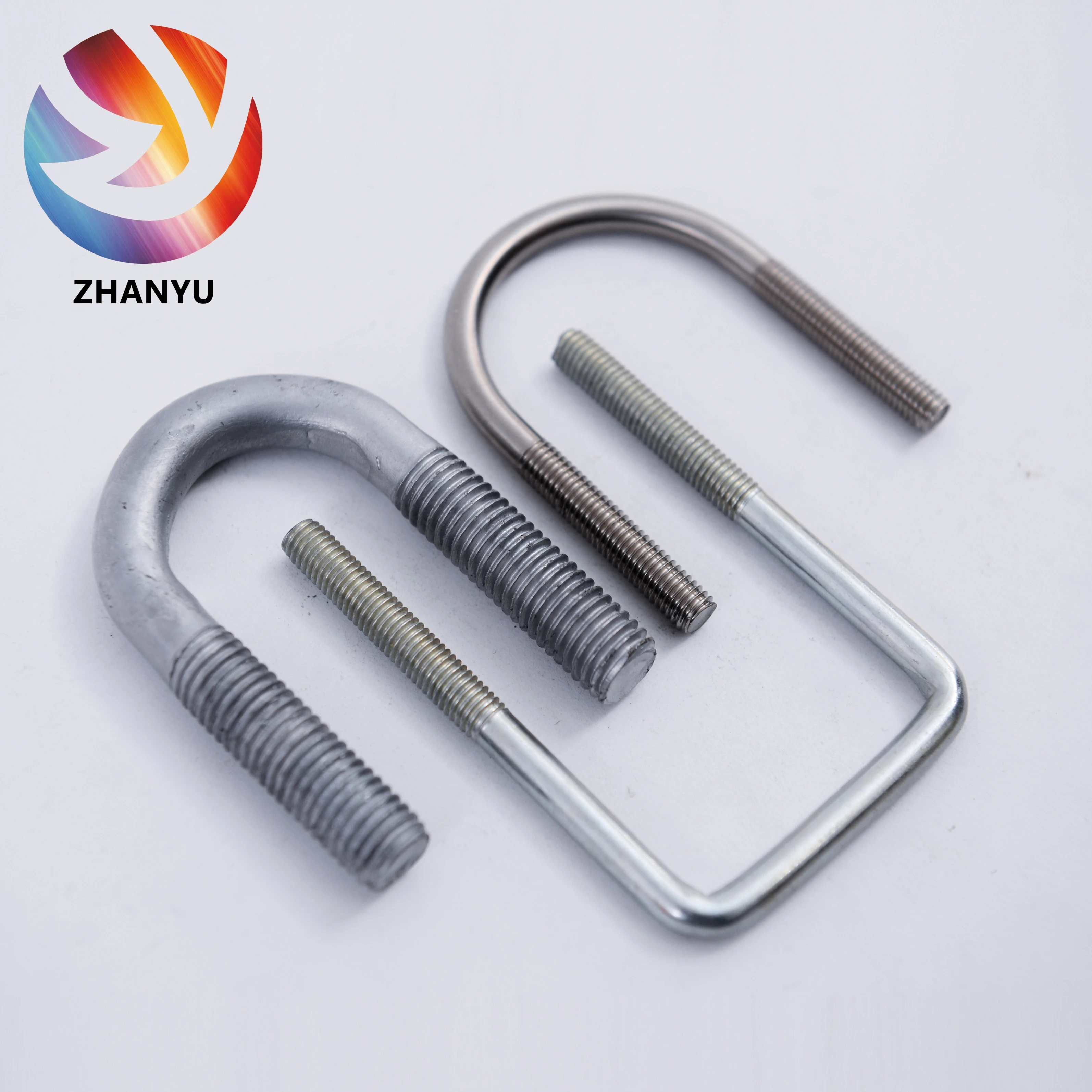 Square right Angle U bolt Carbon Steel U Bolt for Industry Construction