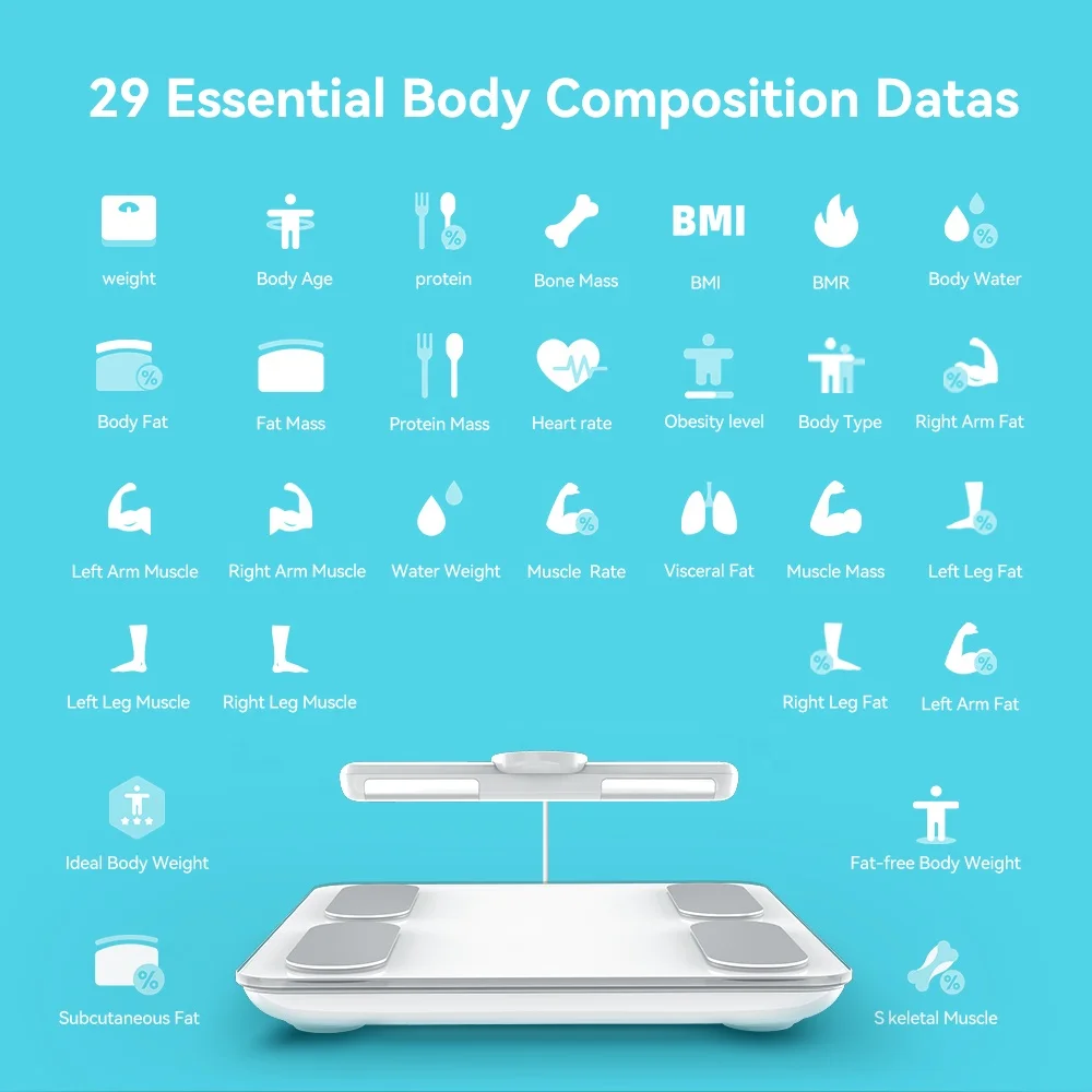 High Quality Weight Scales Measuring Machine Calorie Home Bathroom Smart Scale Digital Manufacturer