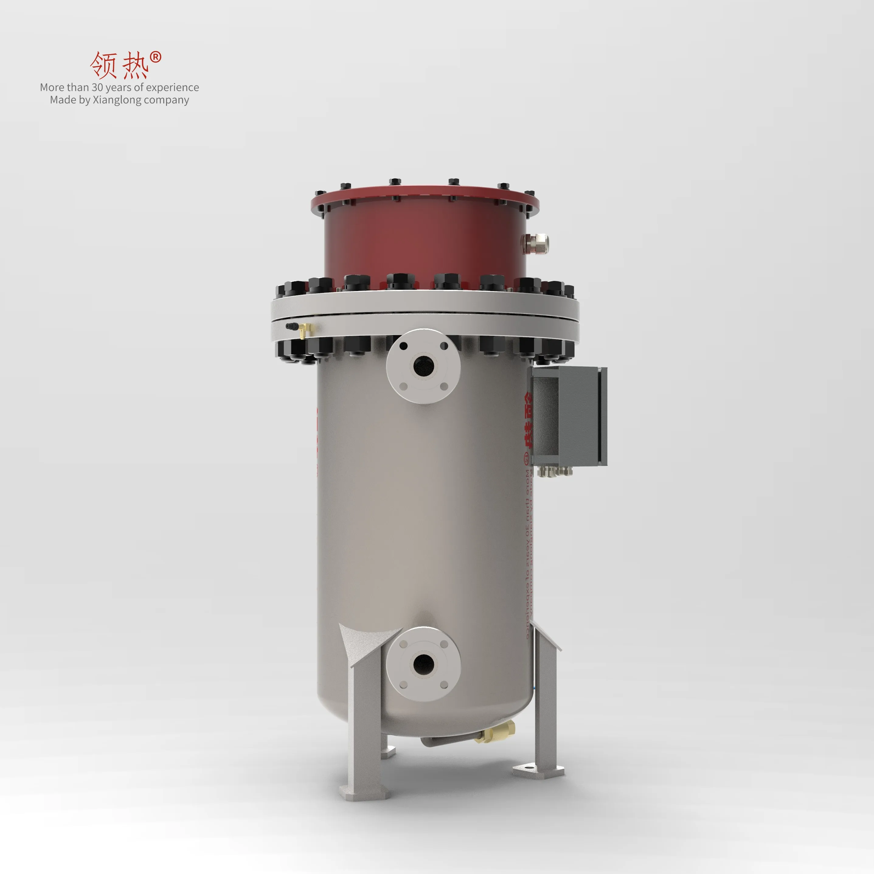 Good Price Custom Vertical  Industrial Electric Circulation Heaters Heating Elements for gas O2 CO2 CH4 C2H4