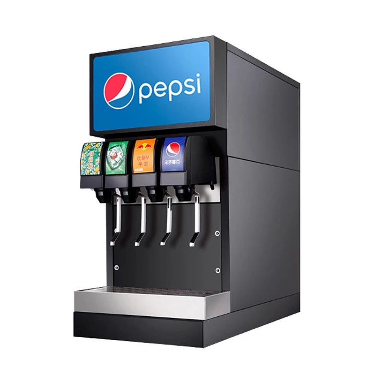 Professional Manufacture Soda Vending Machine Cold Soft Drinks Hot Beverage Dispenser