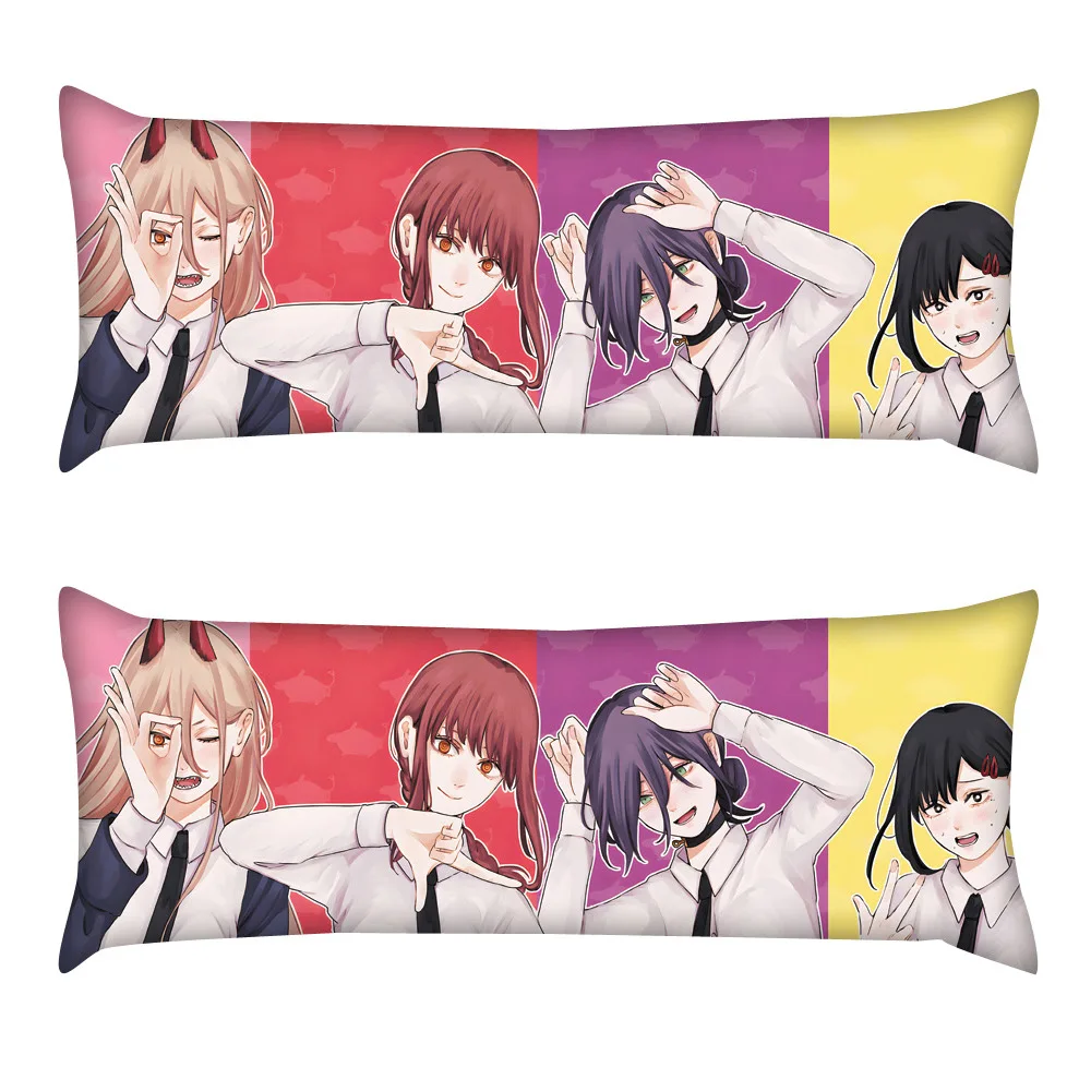 2023 Popular Anime Chainsaw Man Body Pillow Cover Hentai Beautiful High Quality Polyester Pillow Cover For Bedroom