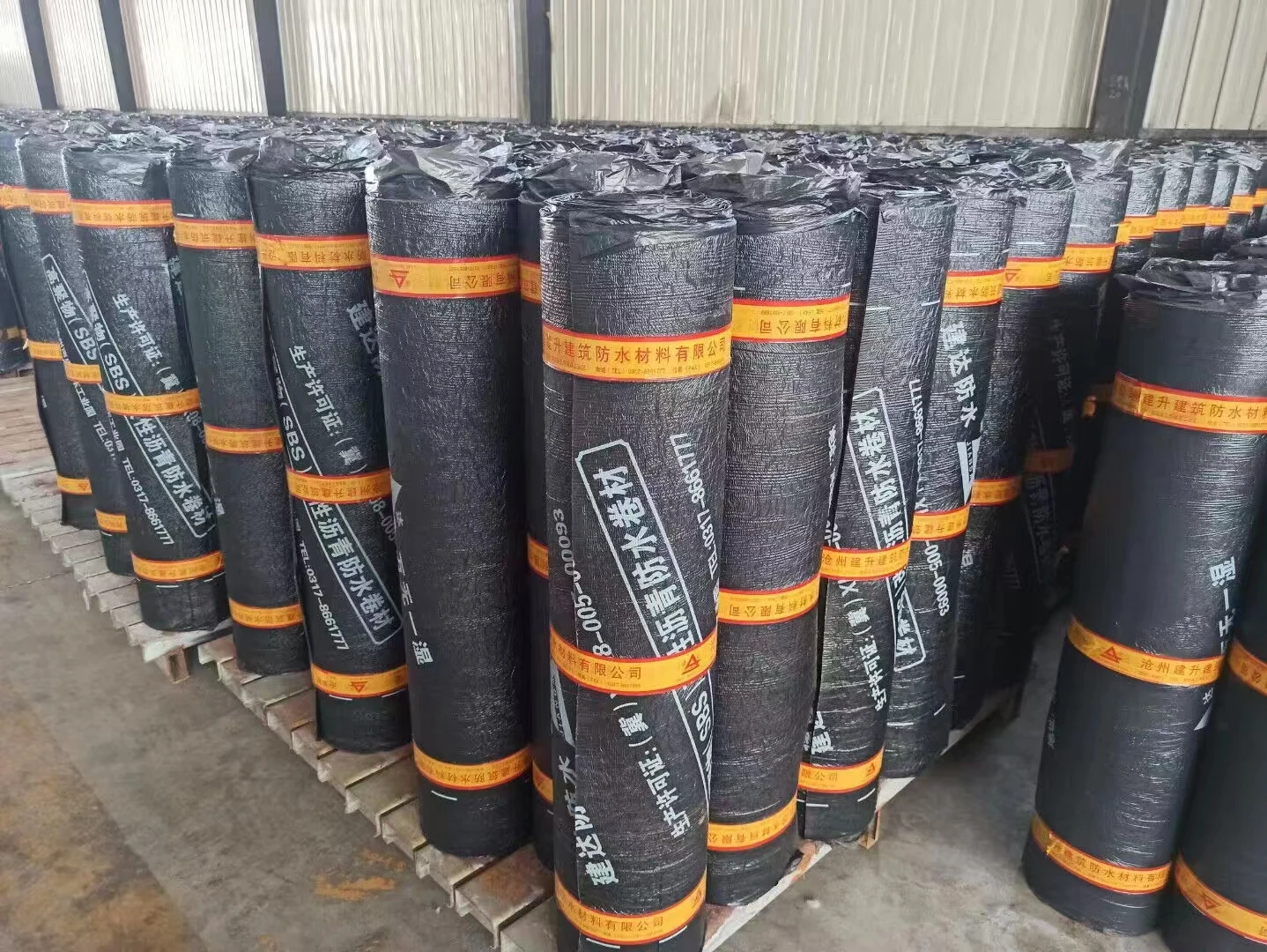 roof waterproof membrane Sample polyester base Torch-on 3mm SBS modified bituminous waterproof membrane with PE